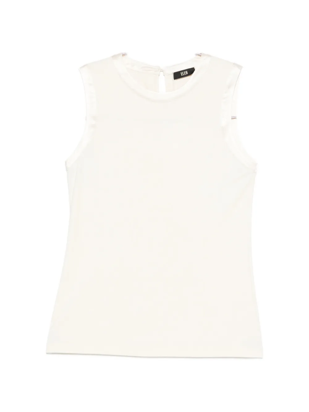 sleeveless crew-neck top - Image 1