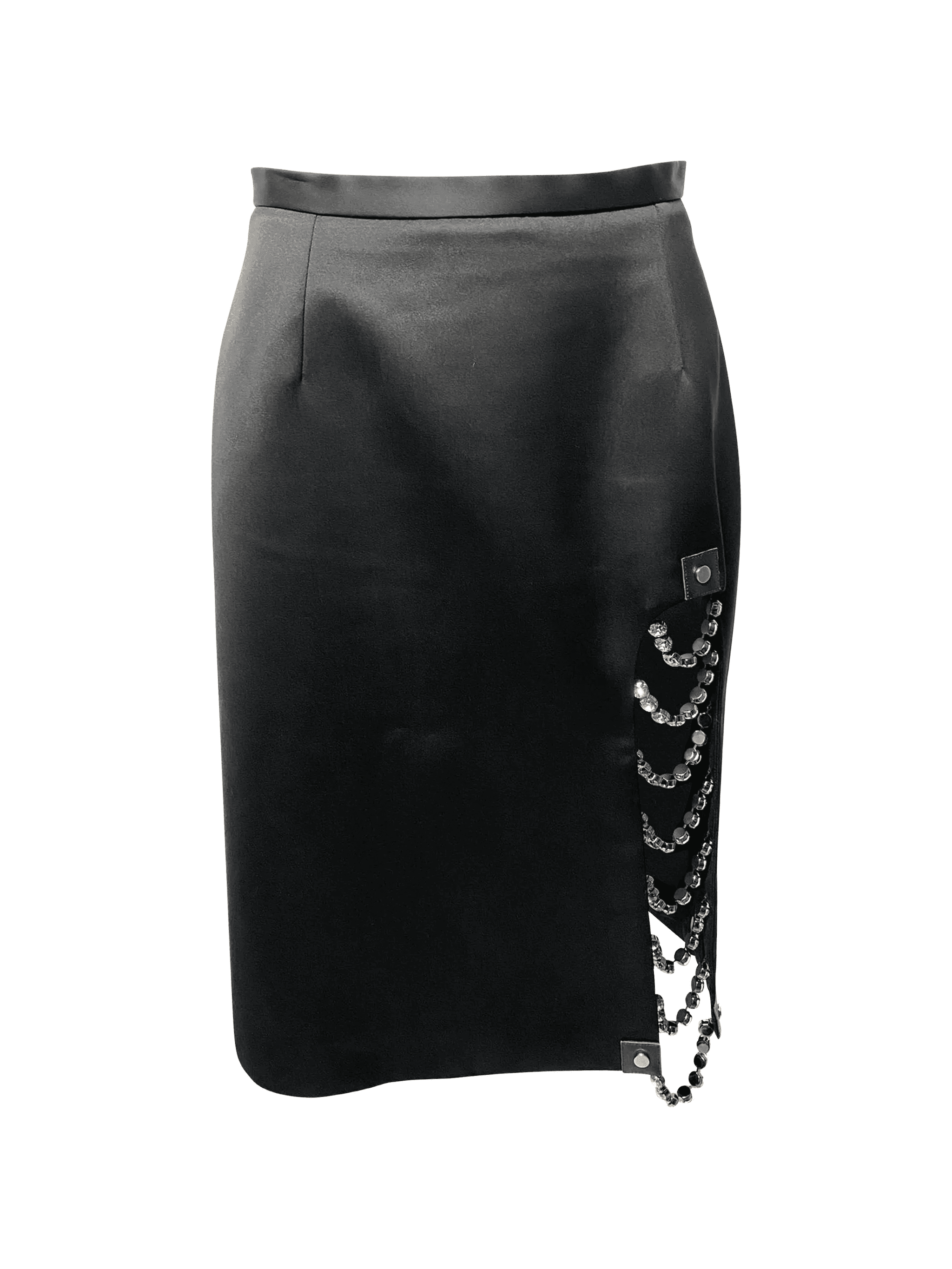cutout crystal skirt - Image 1