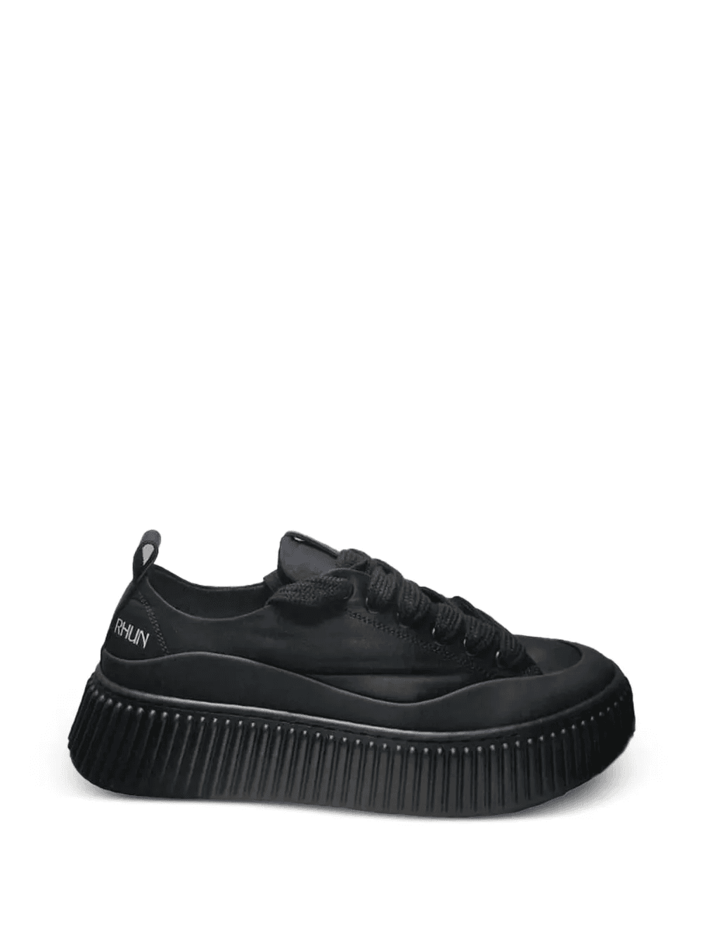 panelled platform sneakers - Image 1