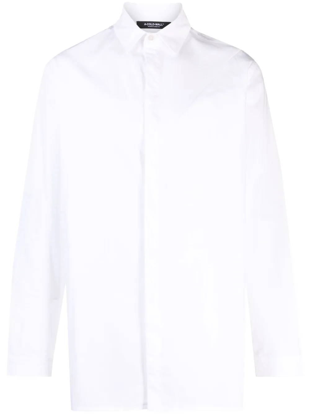 long-sleeve cotton shirt - Image 1