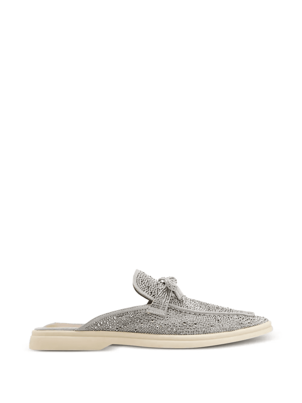 Jezelinda rhinestone bow-detail mules - Image 1