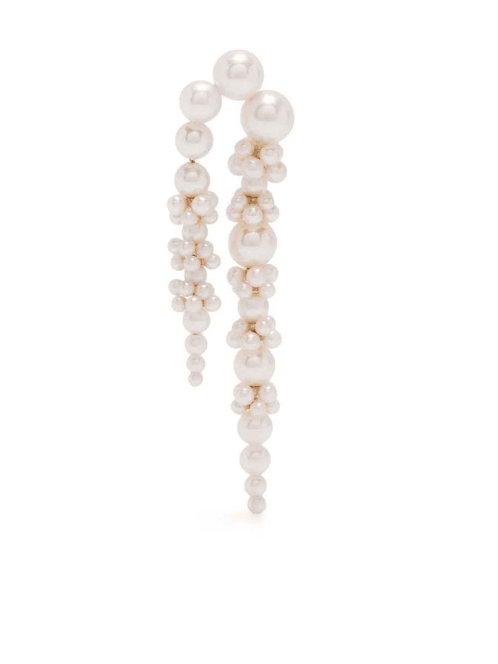 18kt yellow gold Palais de Nuit pearl drop earring - Image 1