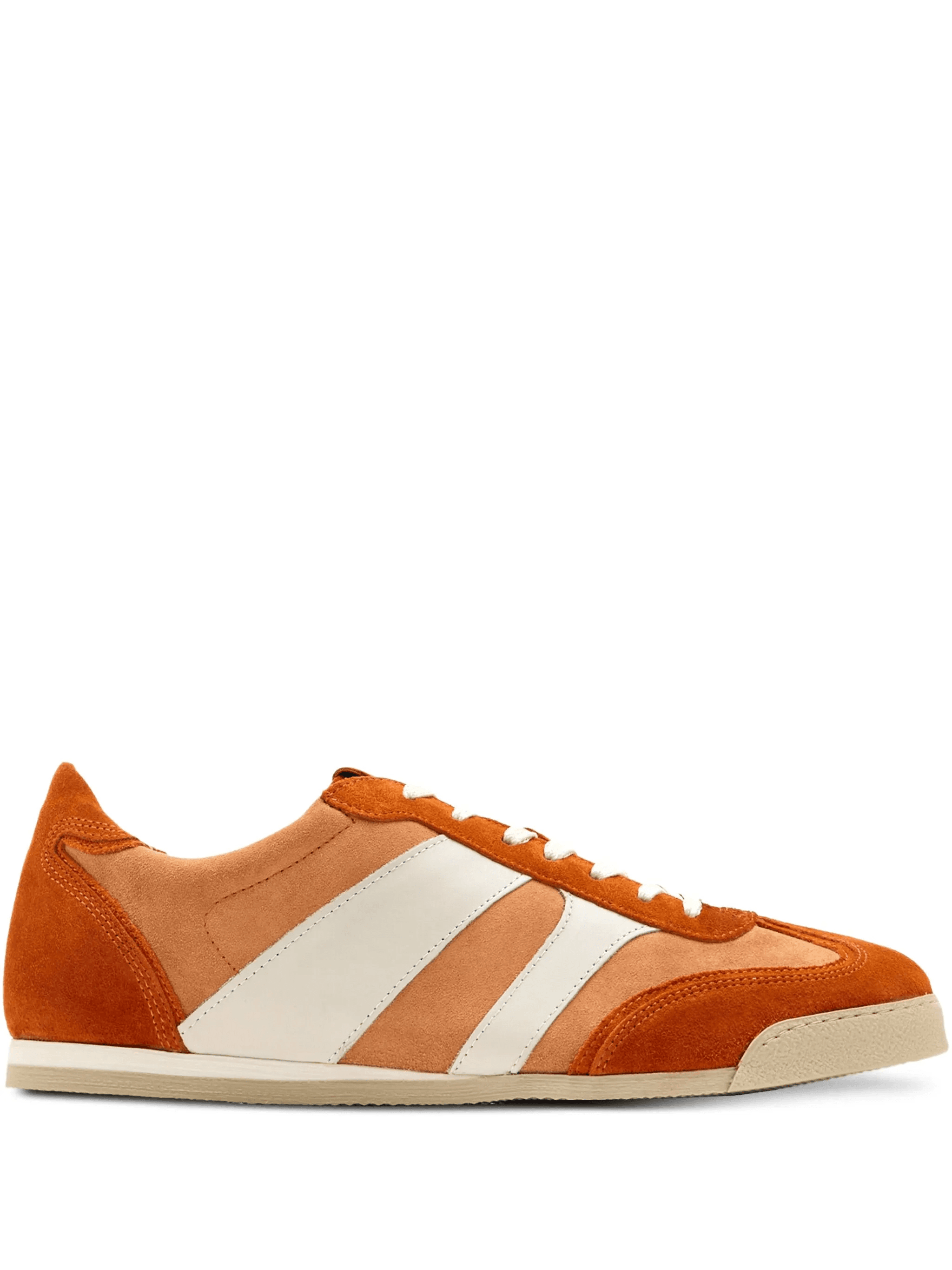 suede panelled sneakers - Image 1