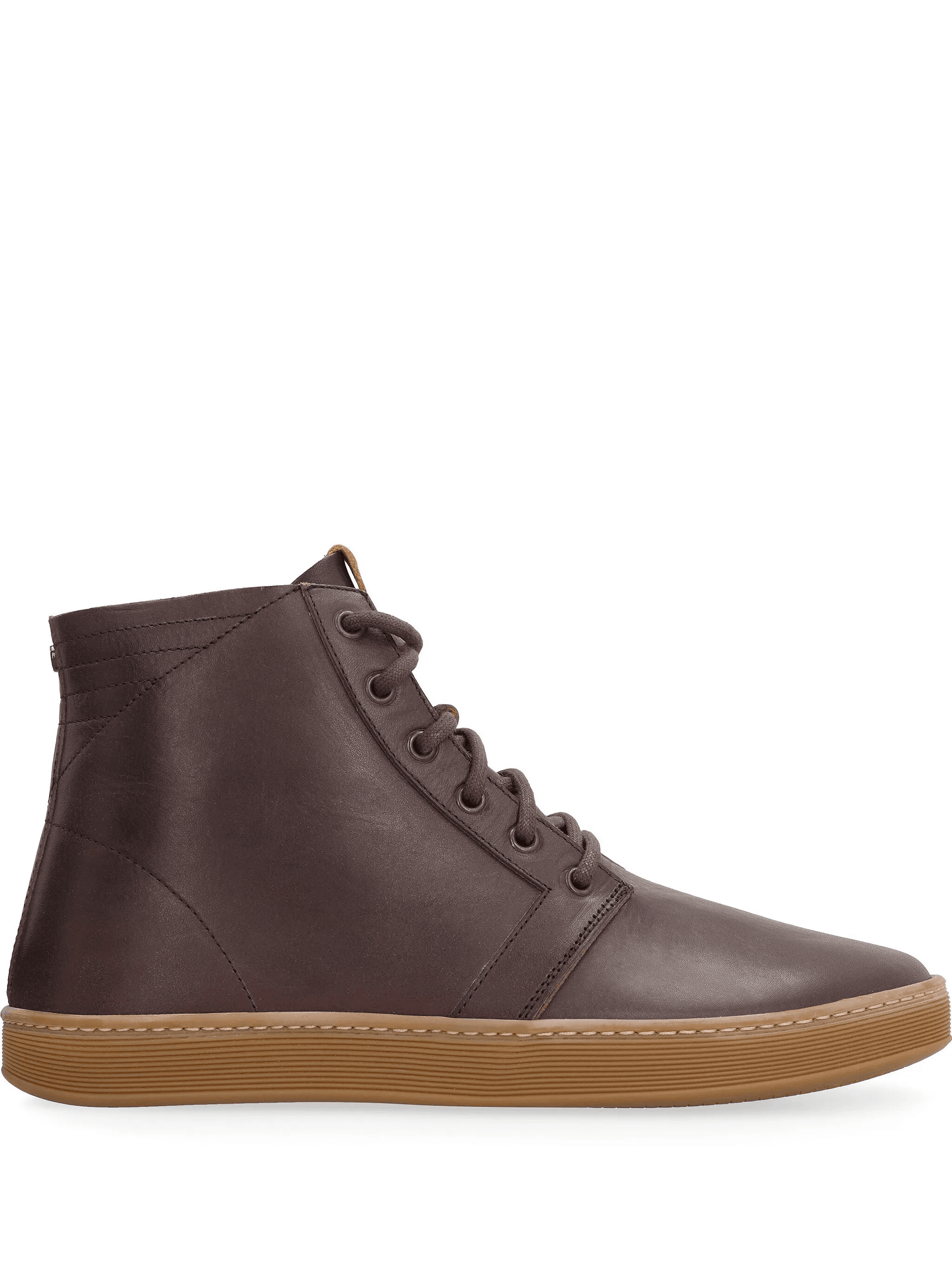 leather high-top sneakers - Image 1