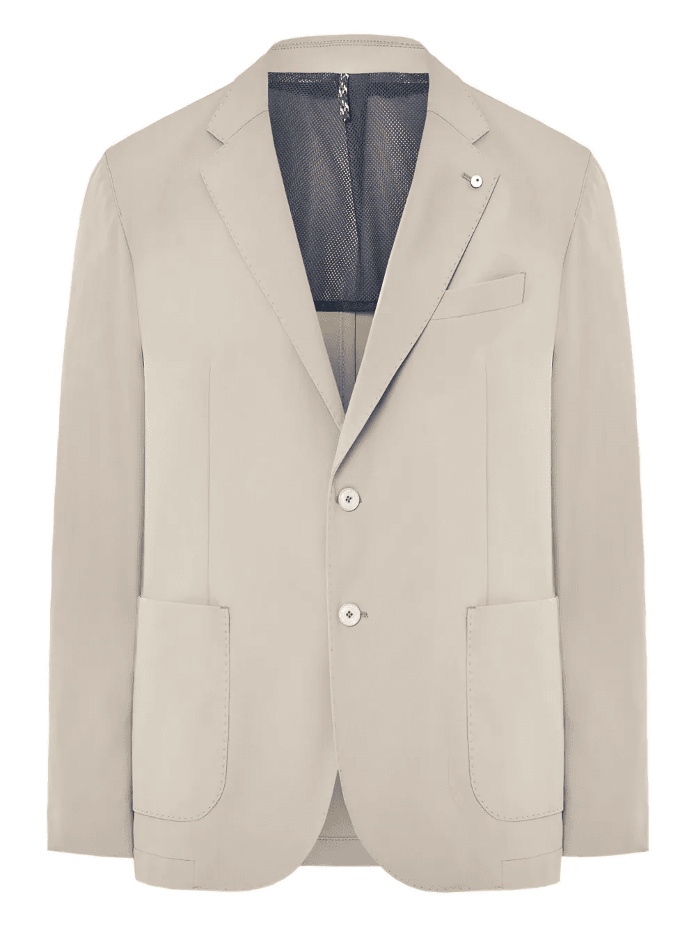 button-fastening patch-pocket blazer - Image 1