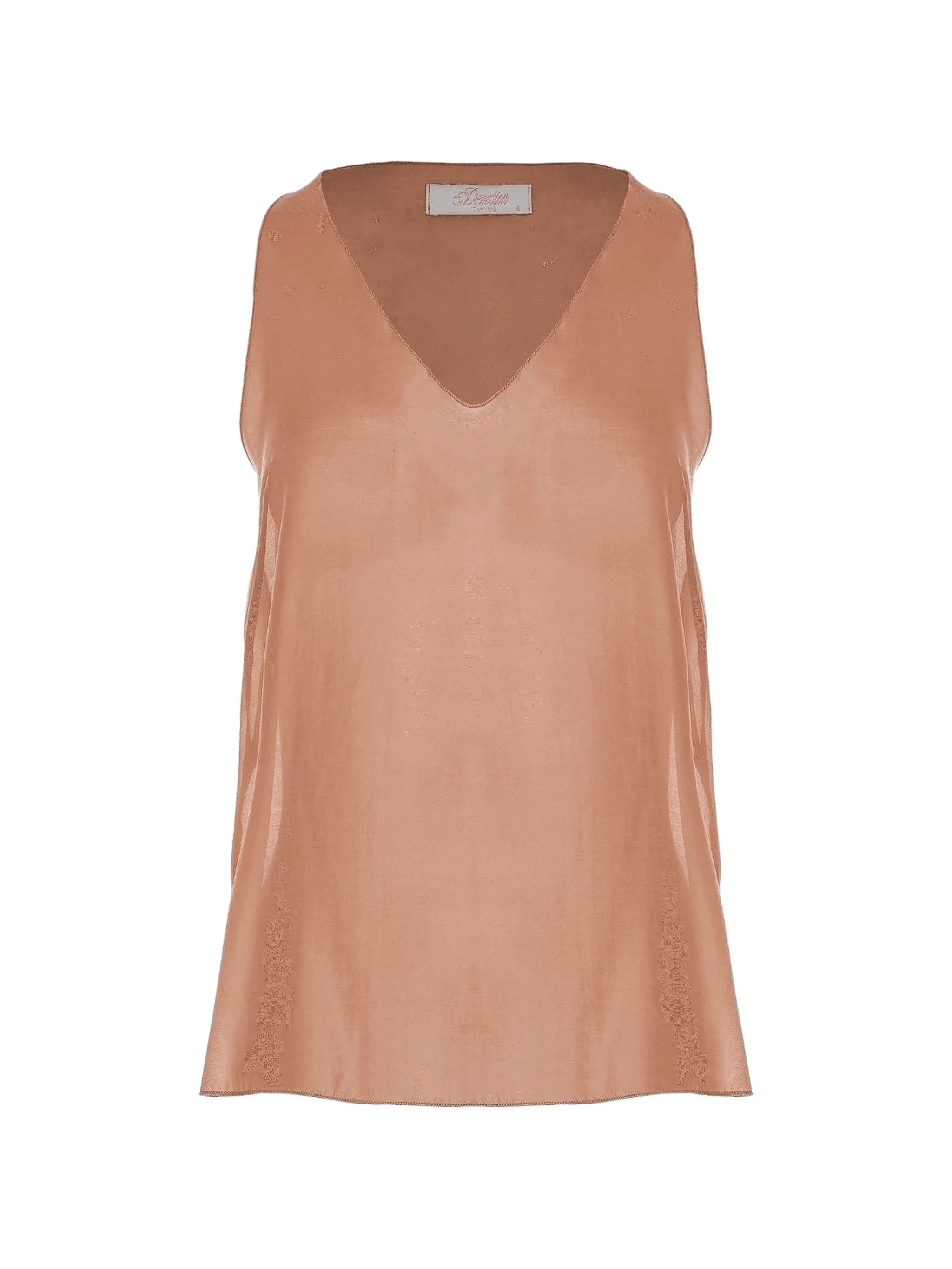 V-neck sleeveless blouse - Image 1