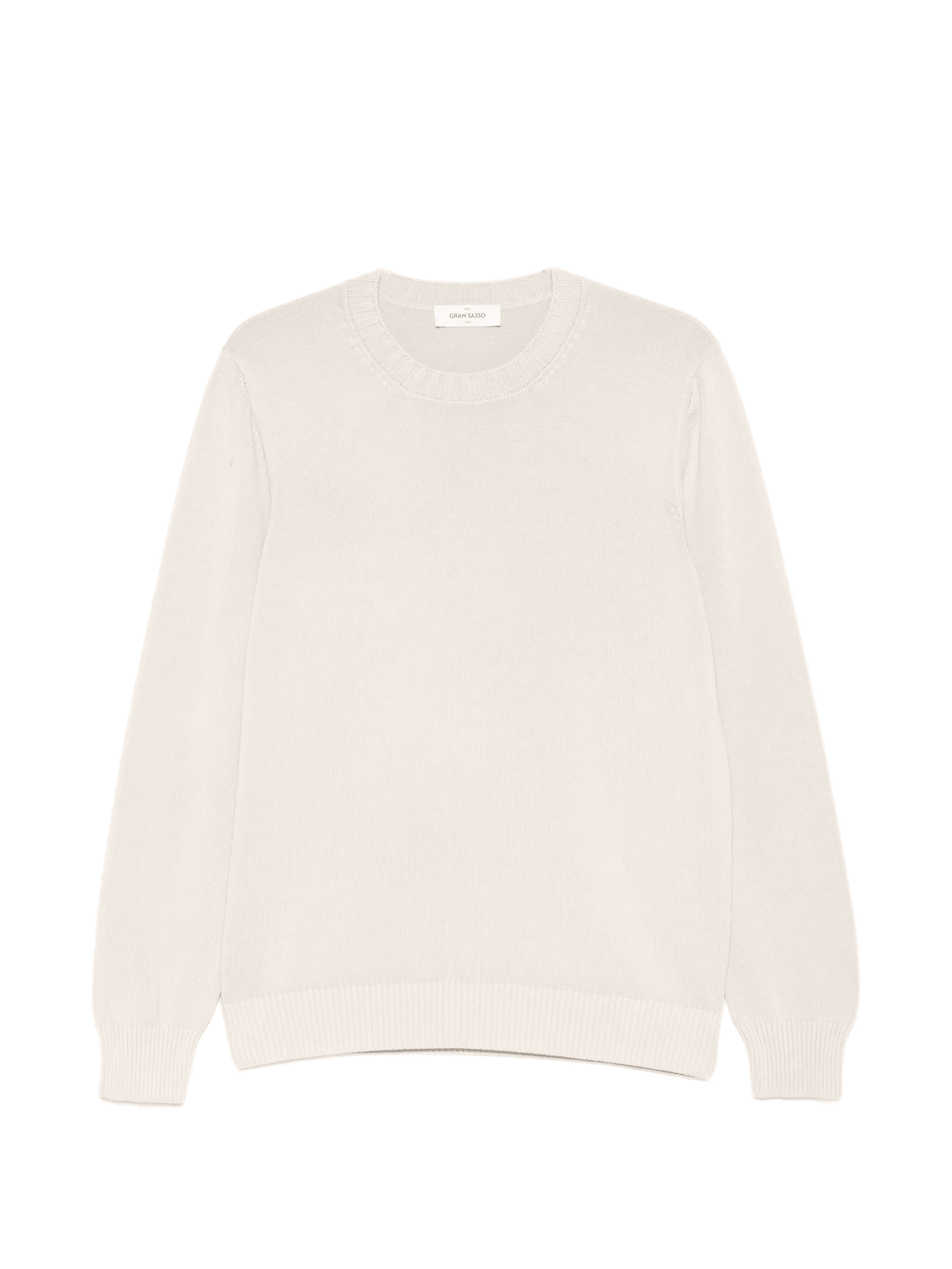 crew-neck knitted sweater - Image 1