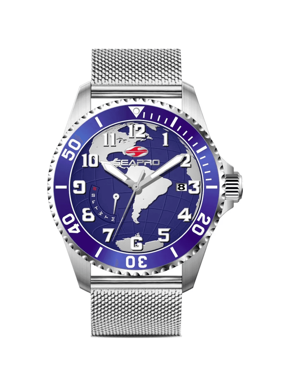 stainless steel Voyager 42mm watch - Image 1