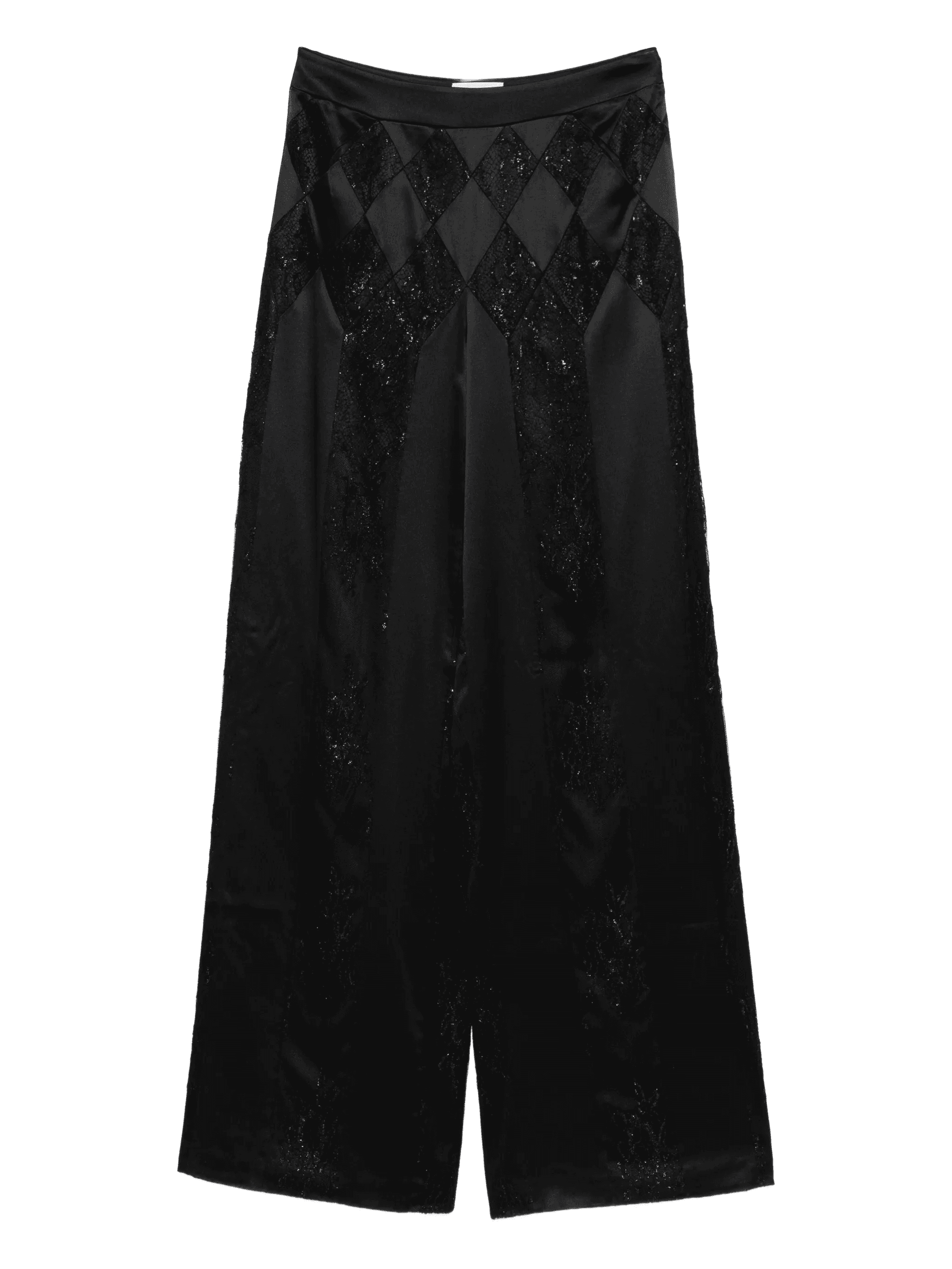 lace panel trousers - Image 1