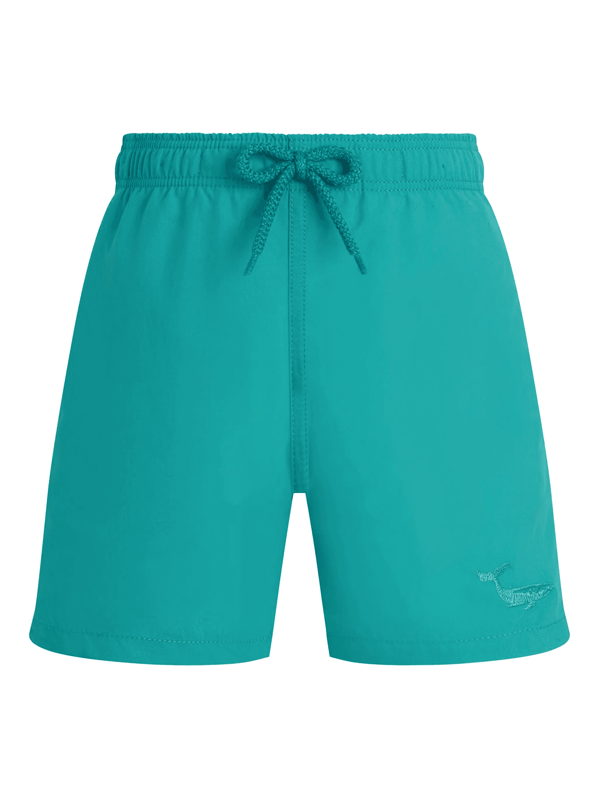 elasticated-waistband whale swim shorts - Image 1