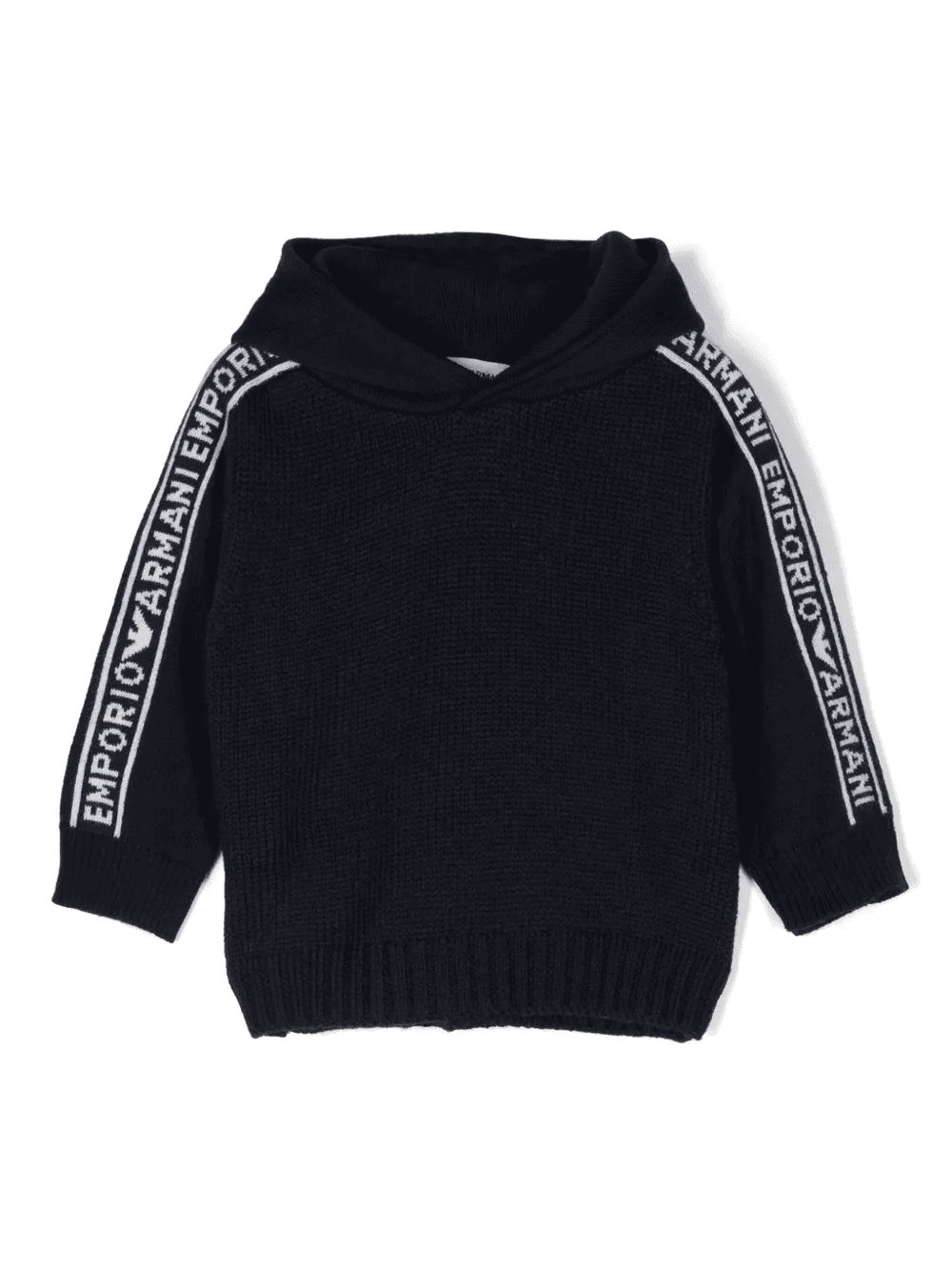 logo-jacquard hoodie - Image 1