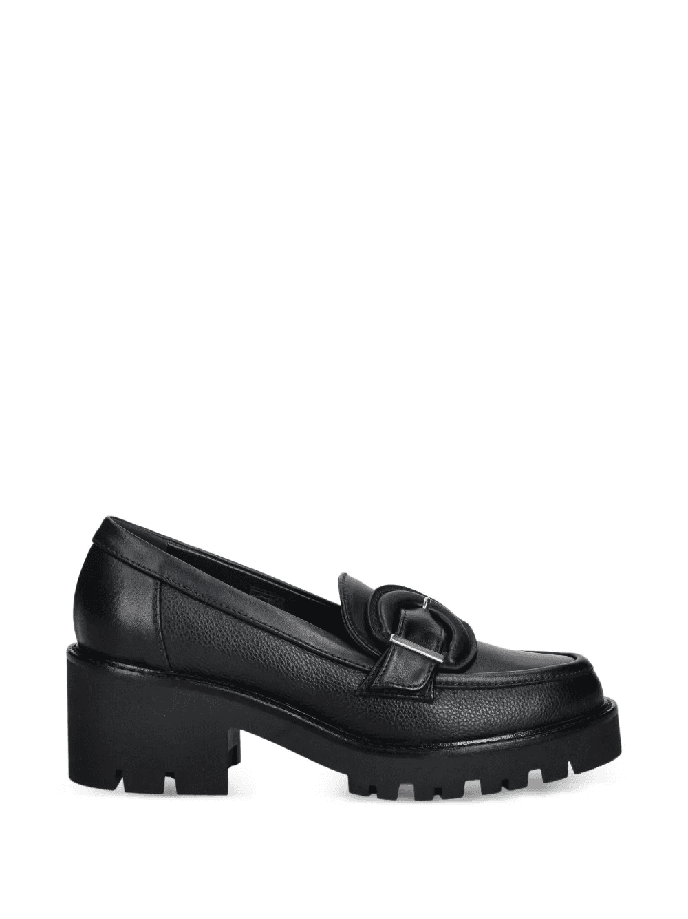 buckle lug-sole heeled loafers - Image 1