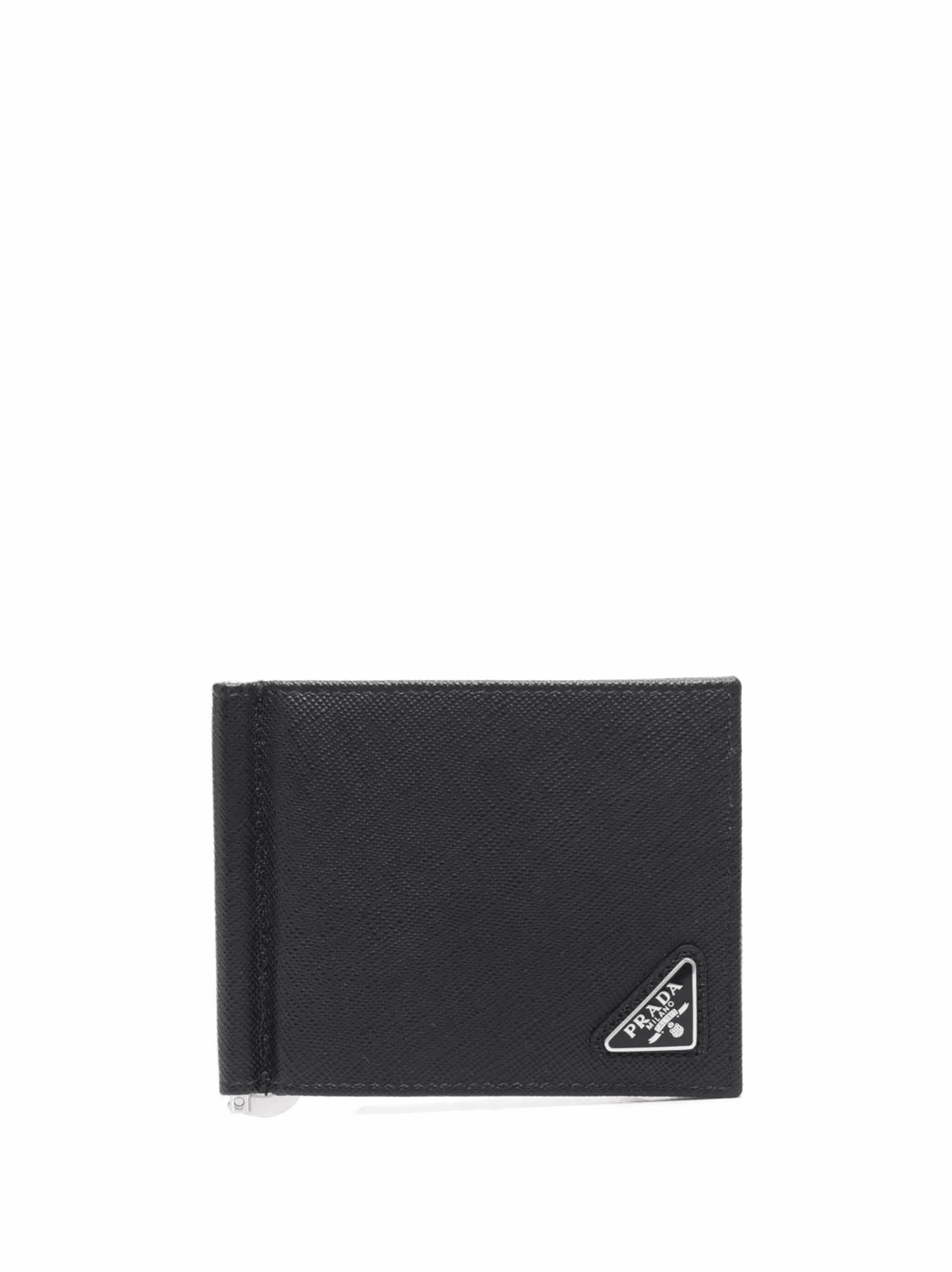 Saffiano leather bi-fold wallet - Image 1