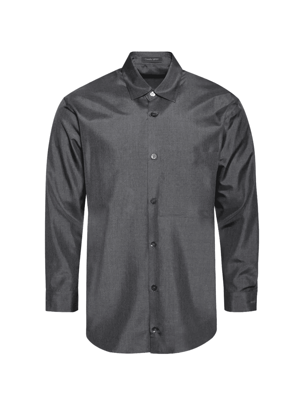 embroidered long-sleeve shirt - Image 1