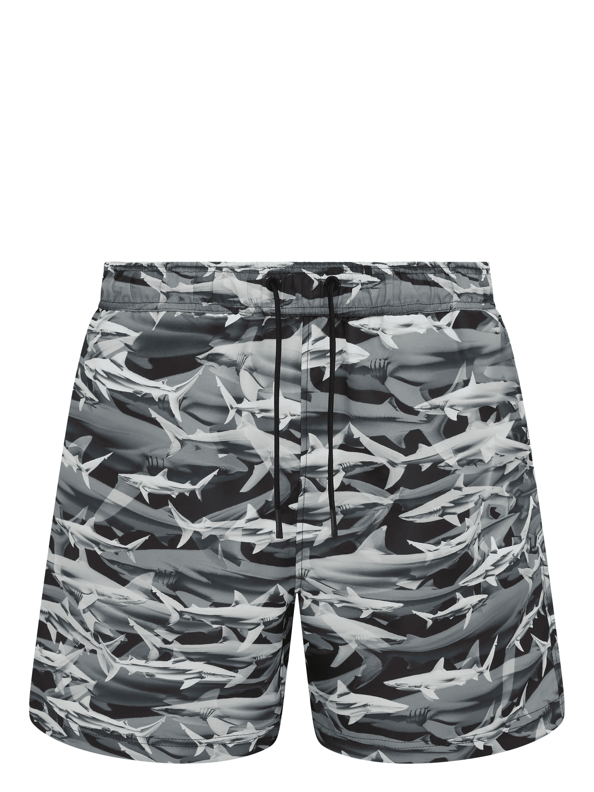 Shark print swim shorts - Image 1