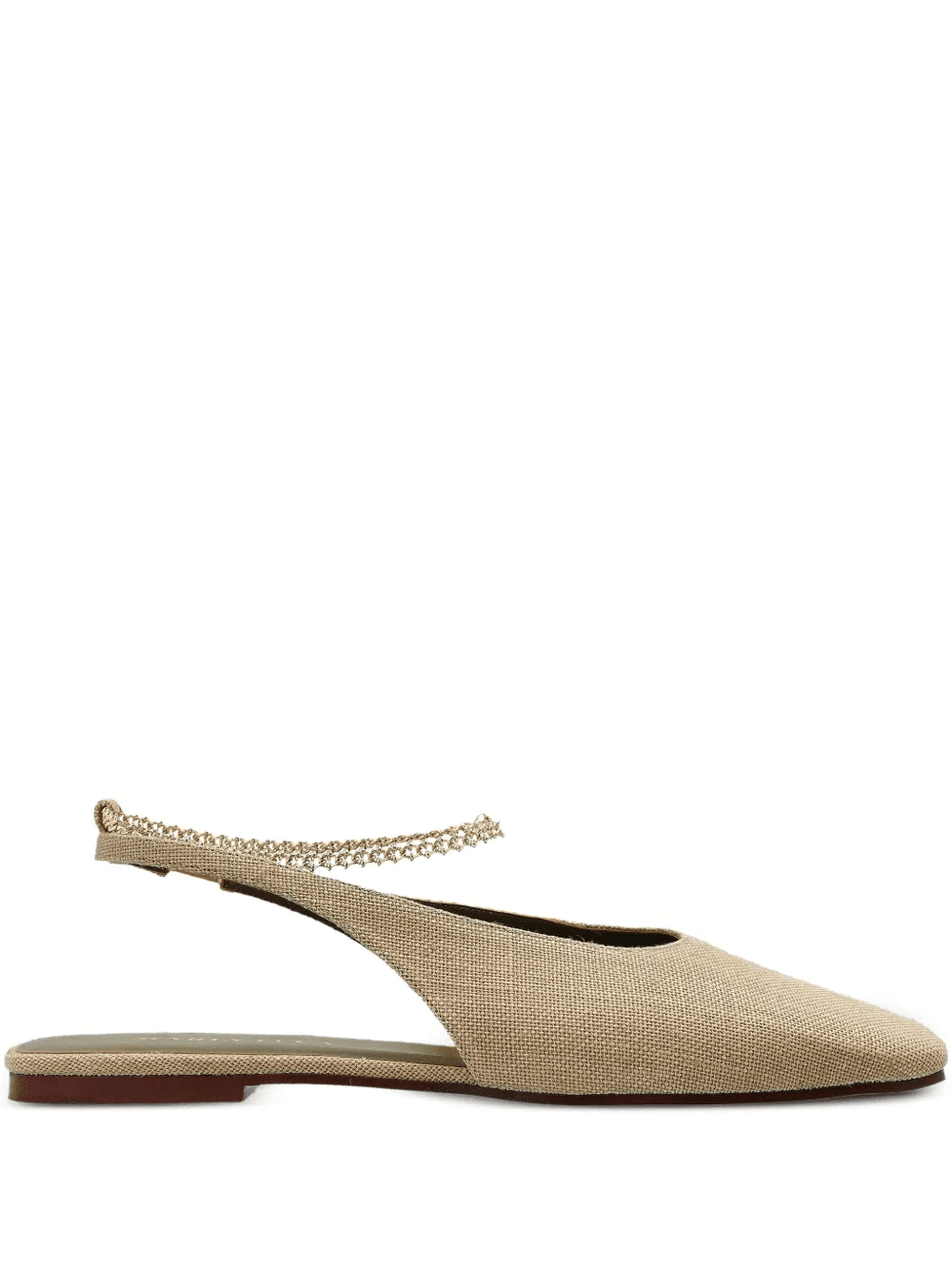 leather ballerina shoes - Image 1