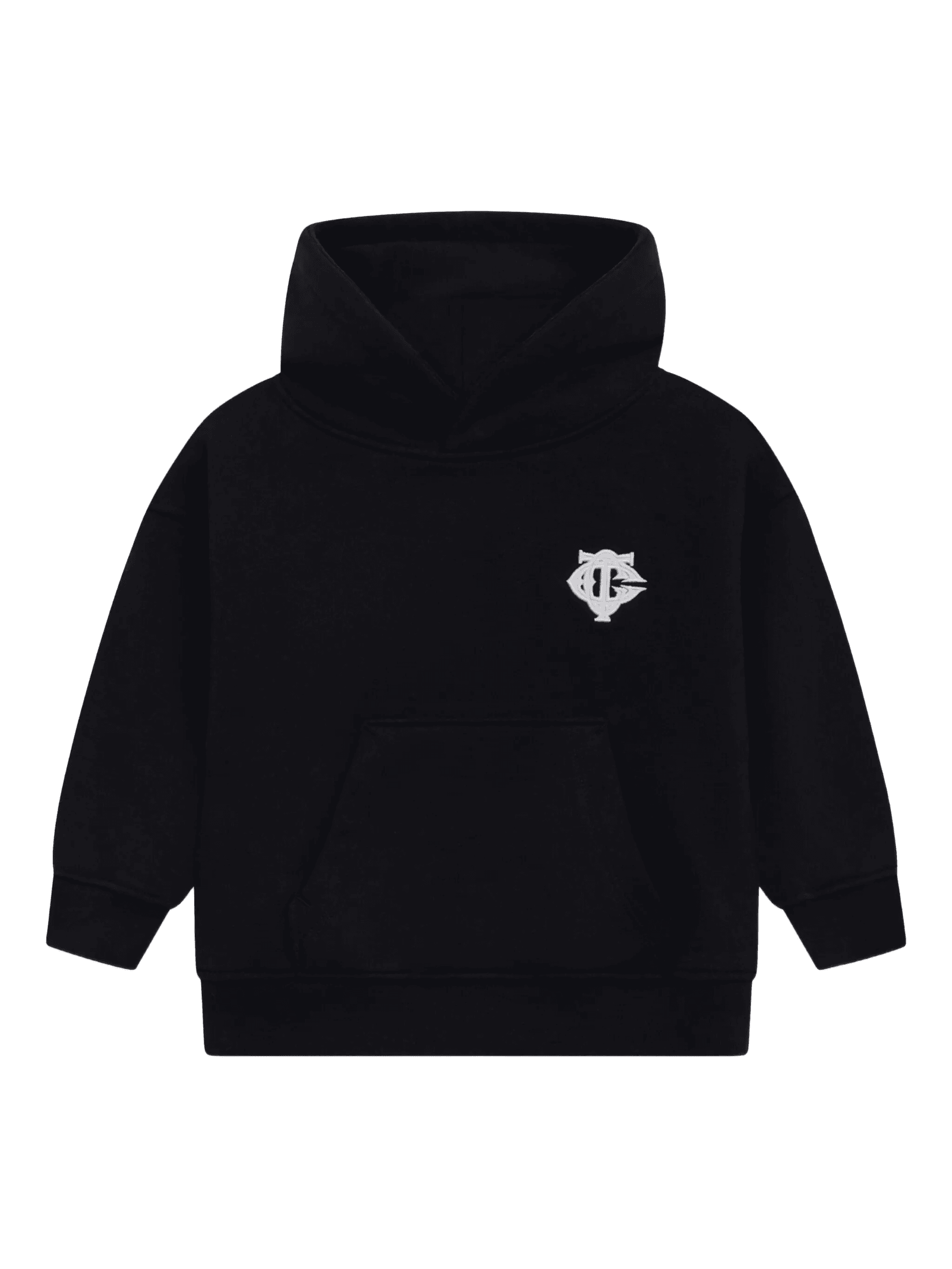logo-embroidered hoodie - Image 1