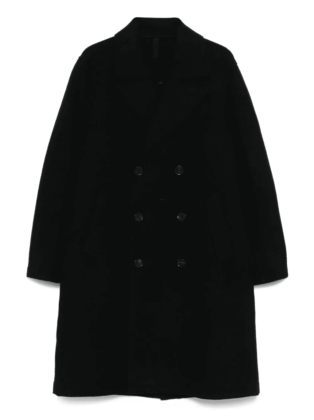 double-breasted wool coat - Image 1