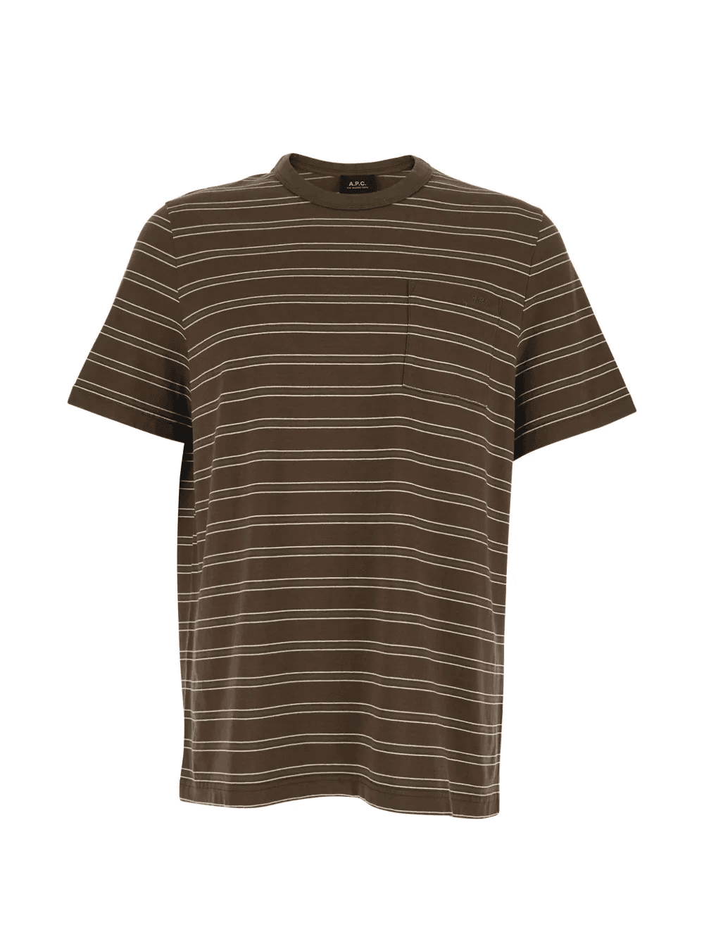 striped-pattern T-shirt - Image 1