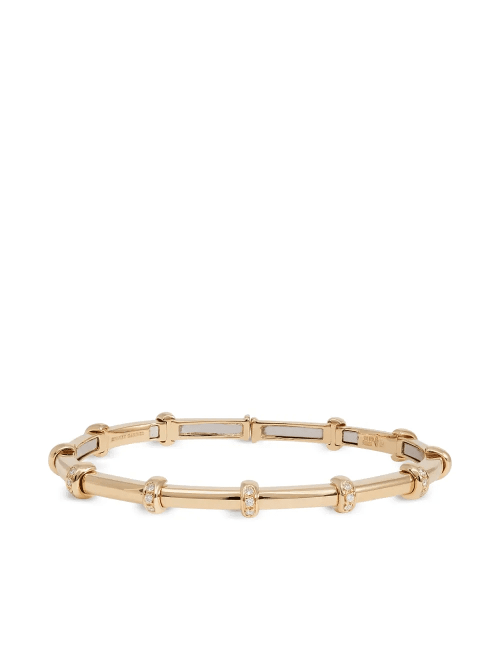 18K yellow gold Carly diamond bracelet - Image 1