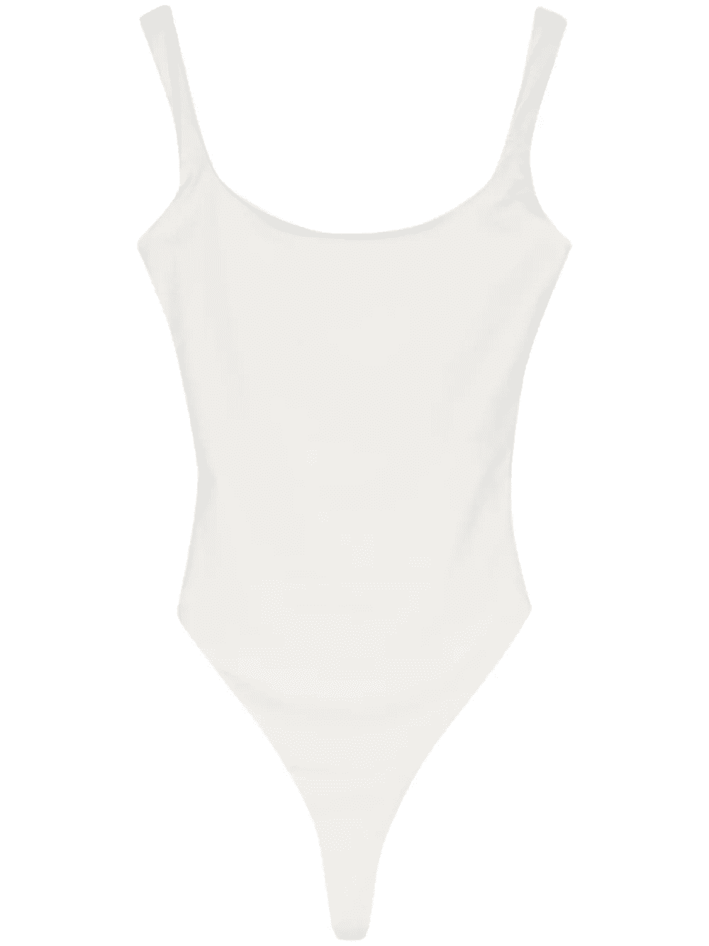 square-neck sleeveless bodysuit - Image 1