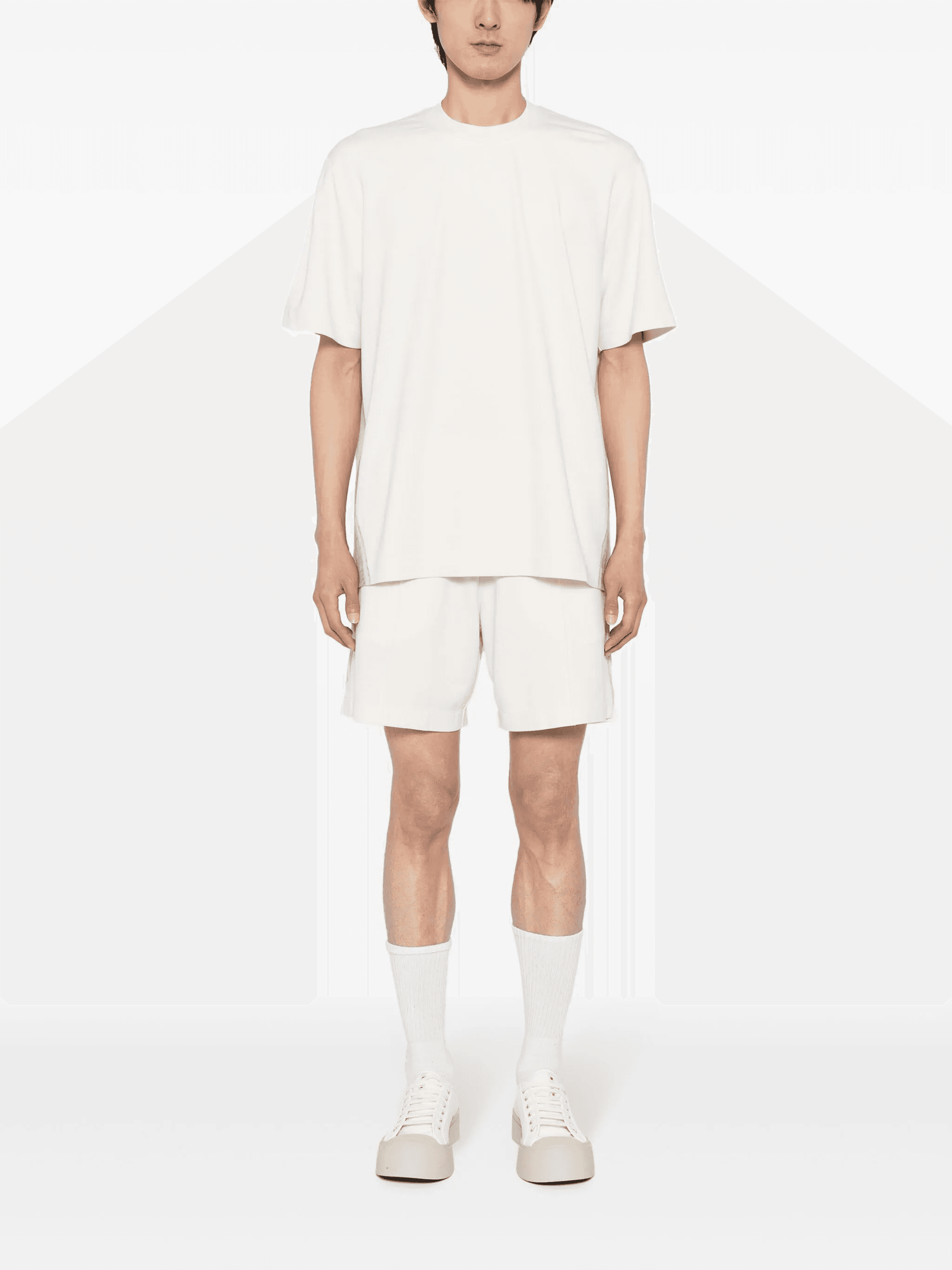 Han River terry-cloth track shorts - Image 1