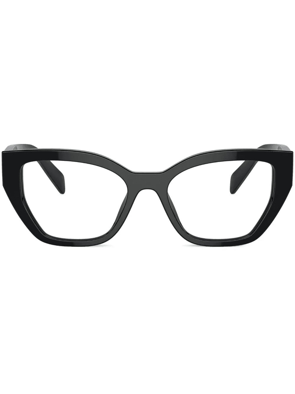 matte geometric-frame glasses - Image 1