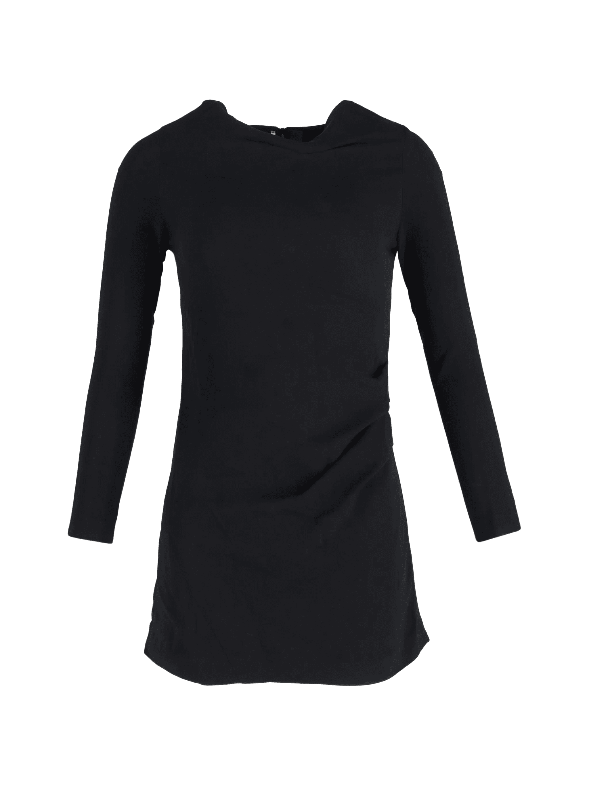 long-sleeve mini dress - Image 1