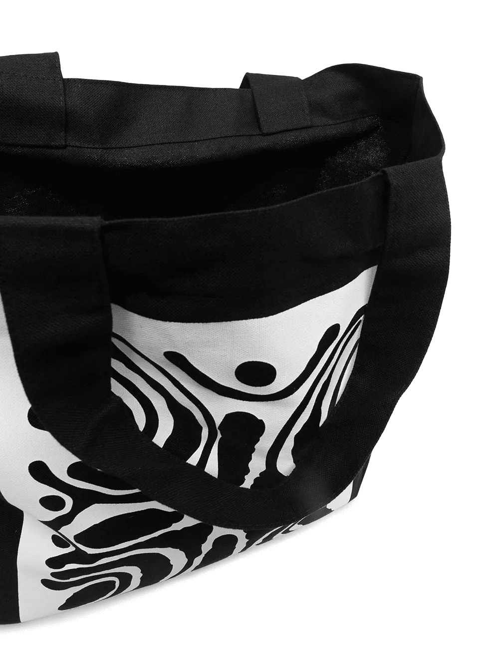 abstract print tote bag — Image 3
