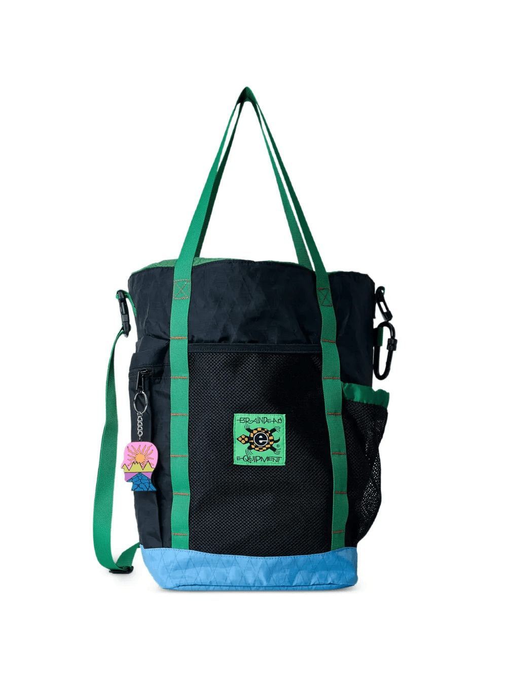 mesh pocket functional tote bag - Image 1