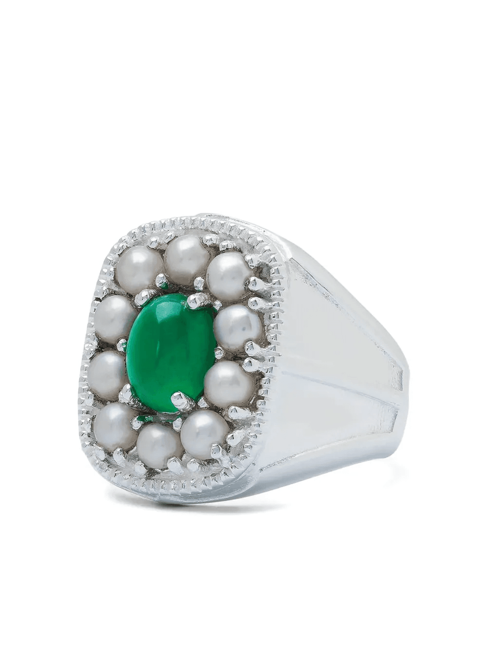 pearl-detail ring - Image 1