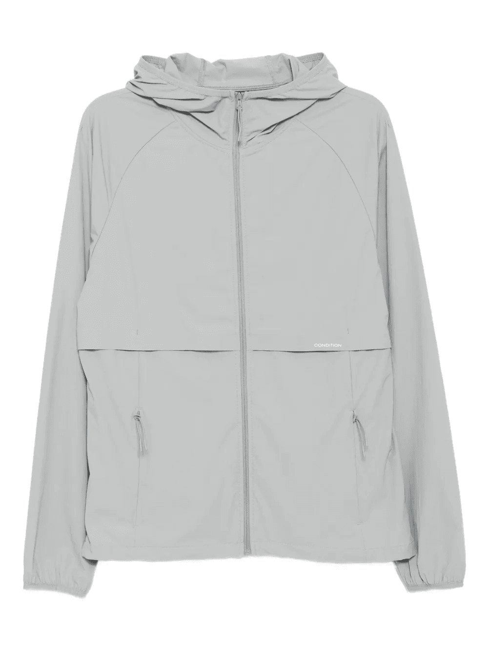 zip-up windbreaker jacket - Image 1