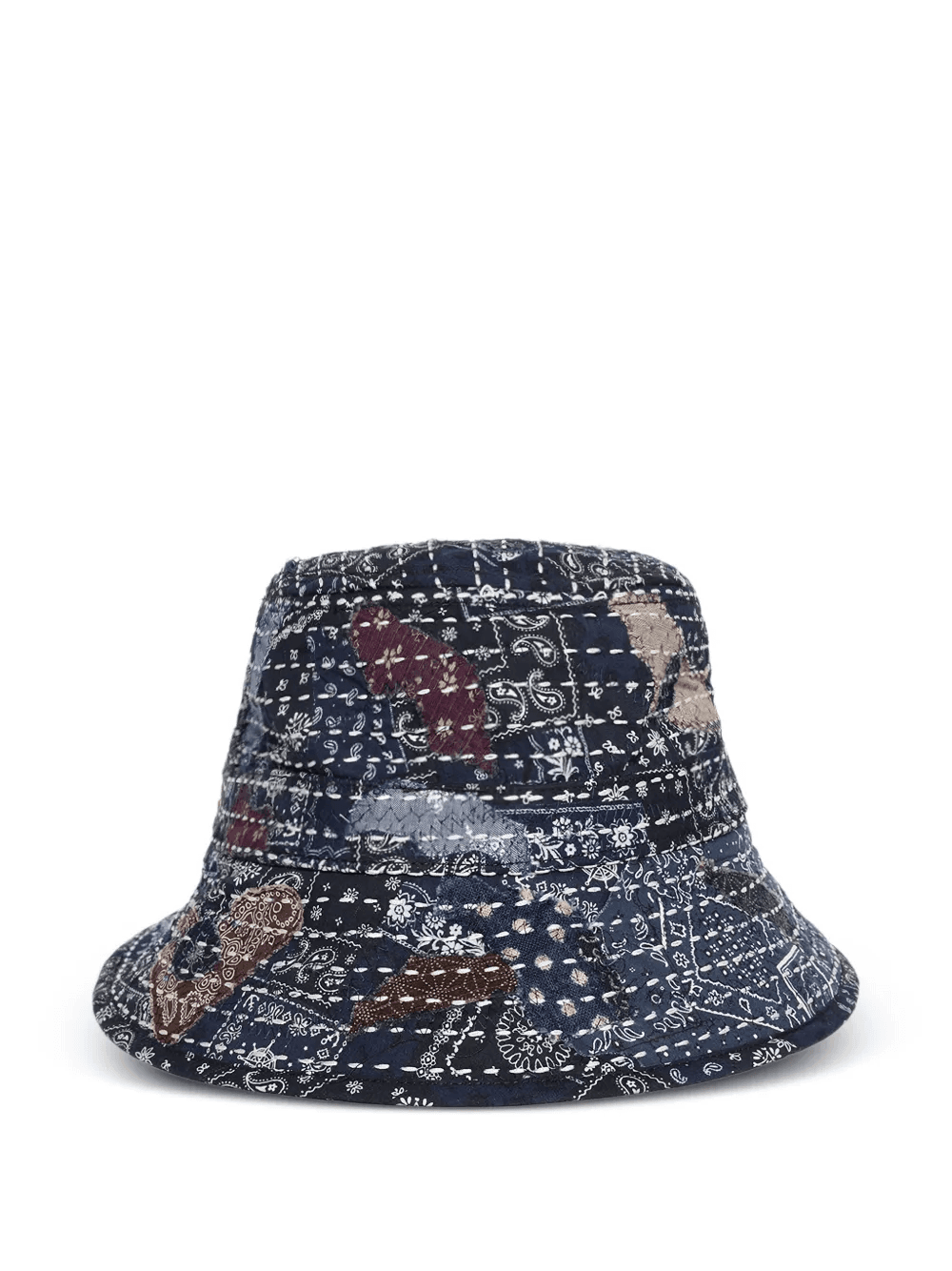 patchwork boro bucket hat - Image 1