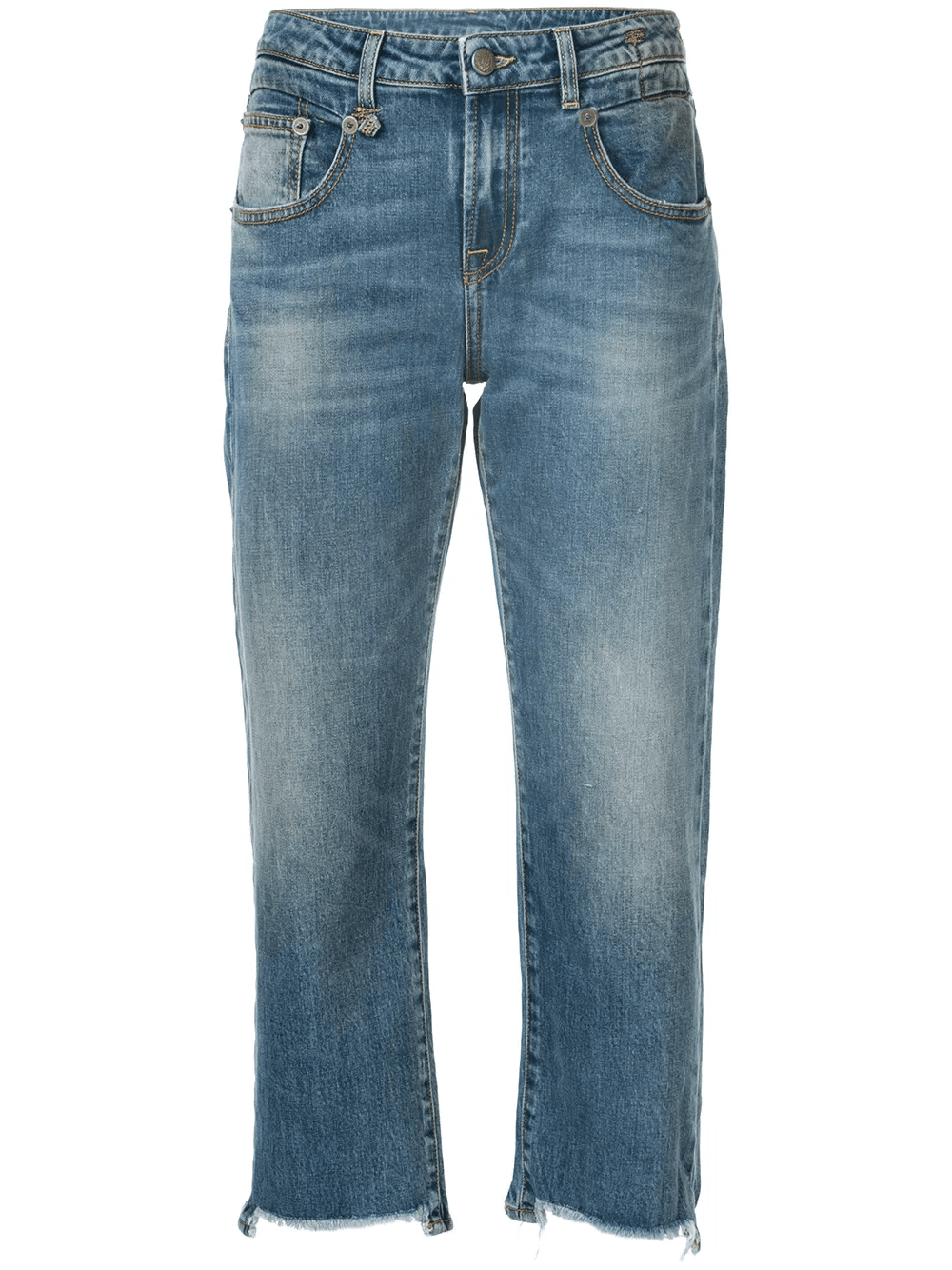 cropped straight-leg jeans - Image 1