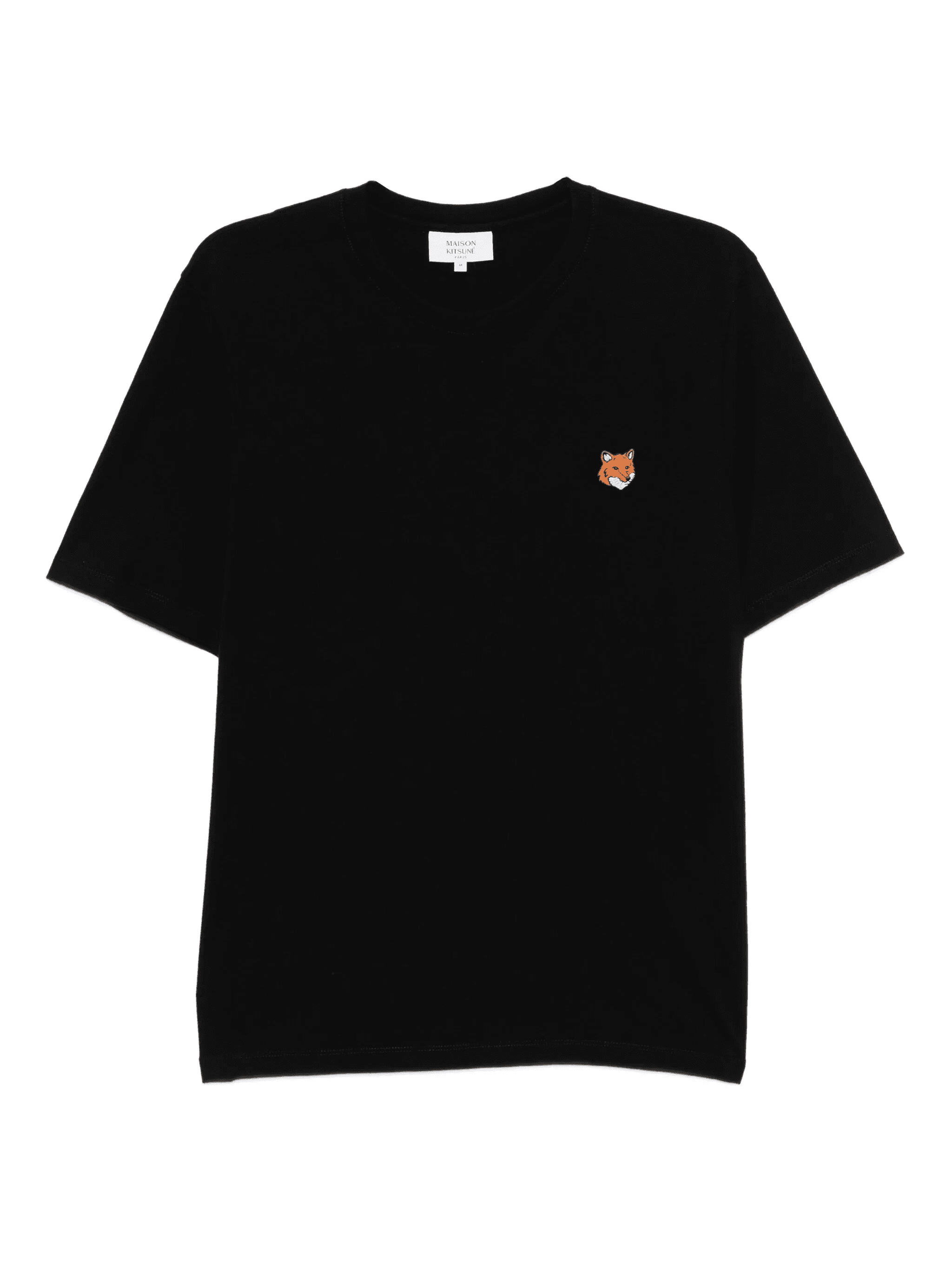 embroidered-logo patch T-shirt - Image 1