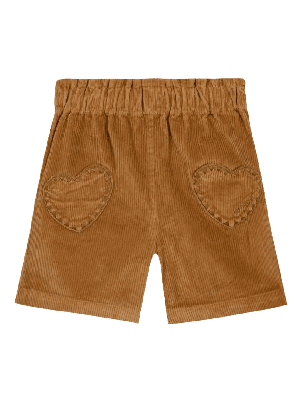 heart-embroidered logo shorts - Image 1