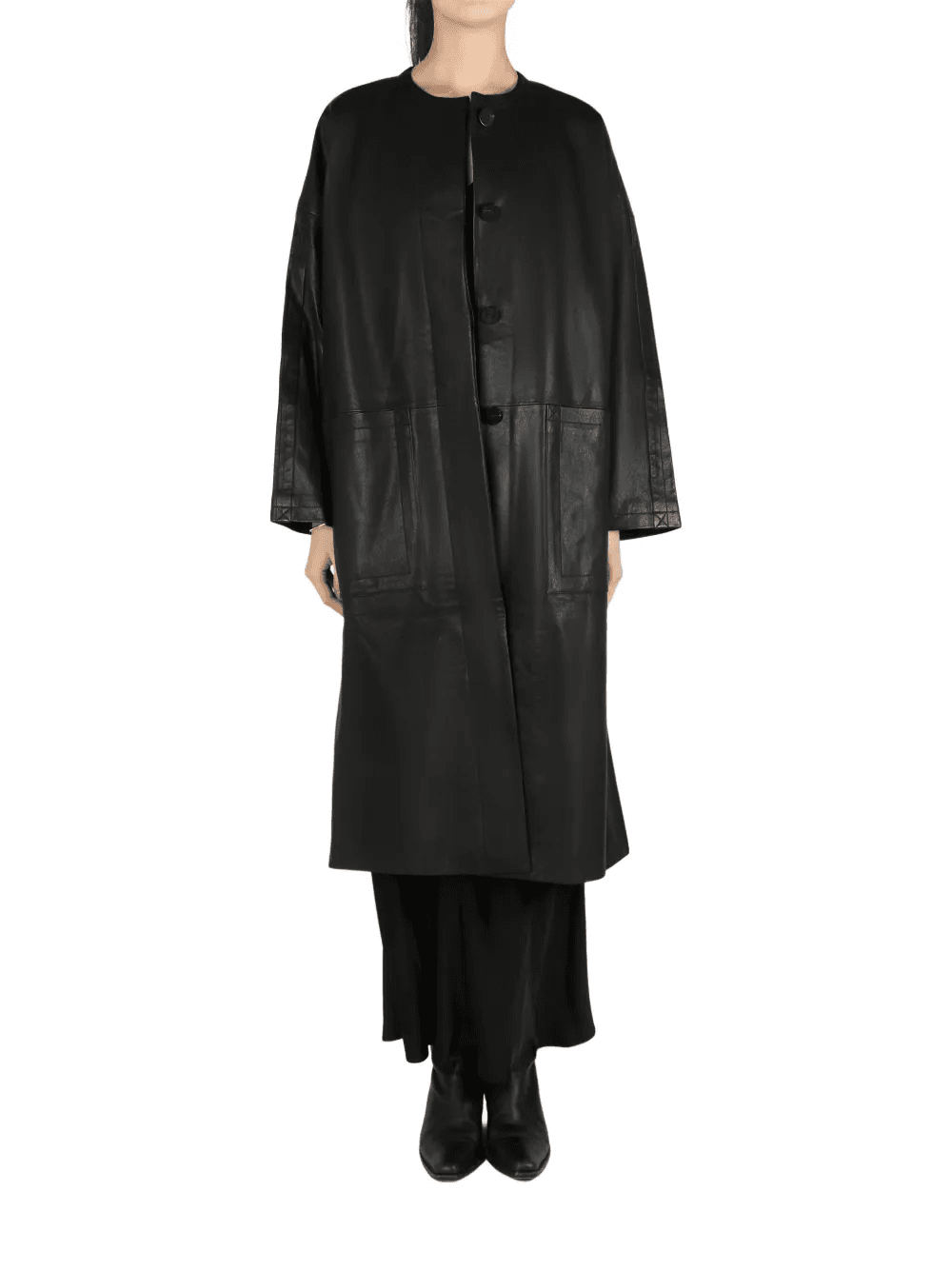 leather coat - Image 1