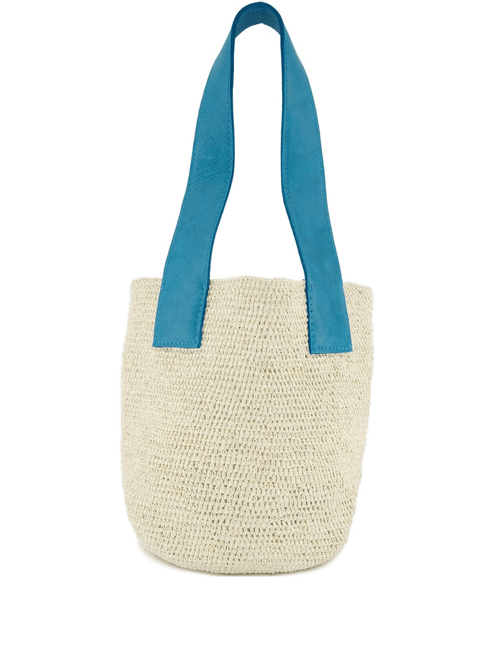 mini El Viajero woven straw shoulder bag - Image 1