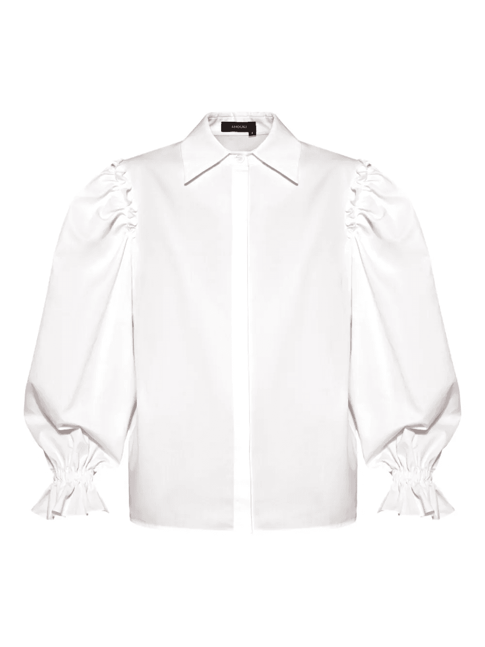 ruffled-detail shirt - Image 1