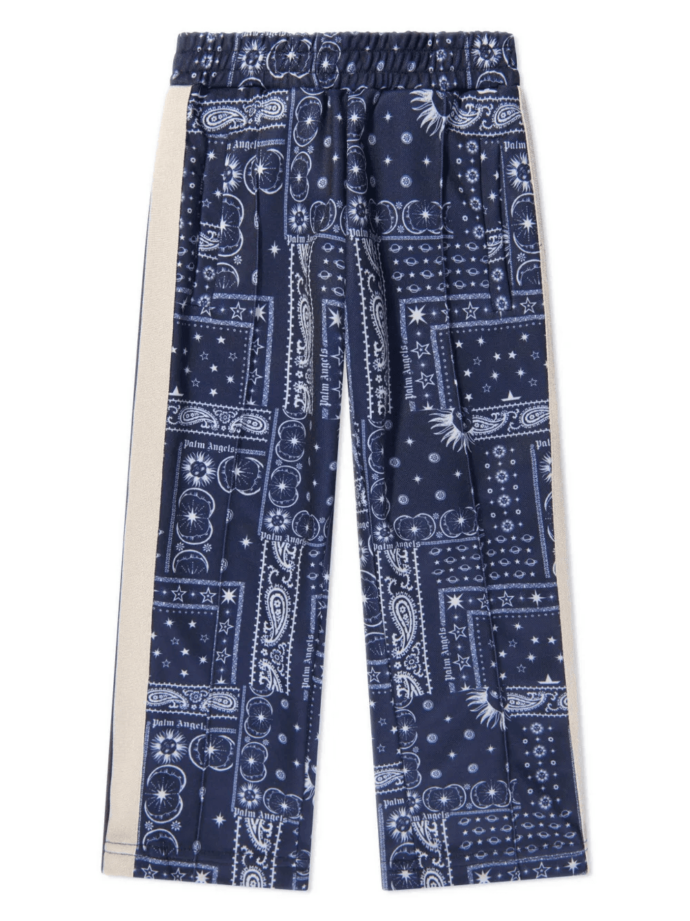 bandana-print straight-leg trousers - Image 1