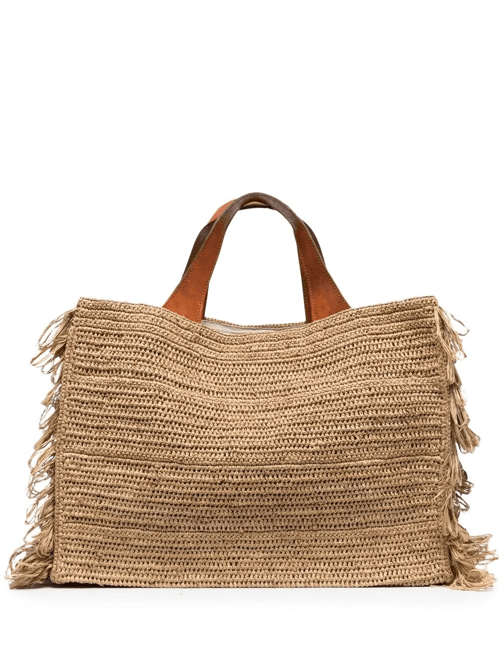 Onja woven fringed tote bag - Image 1