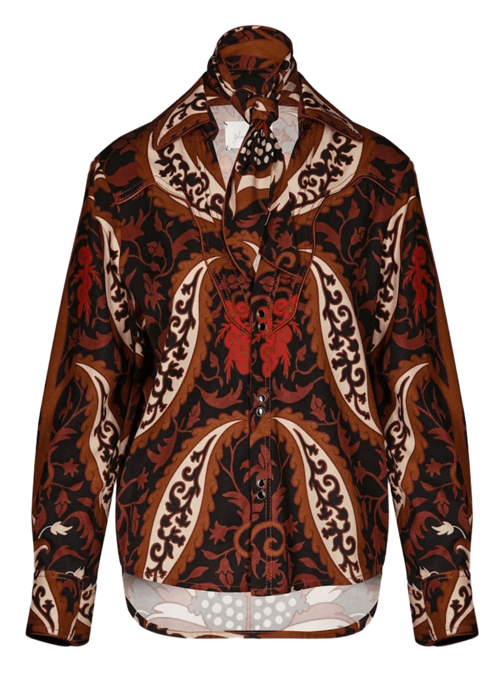 twill printed shirt - Image 1