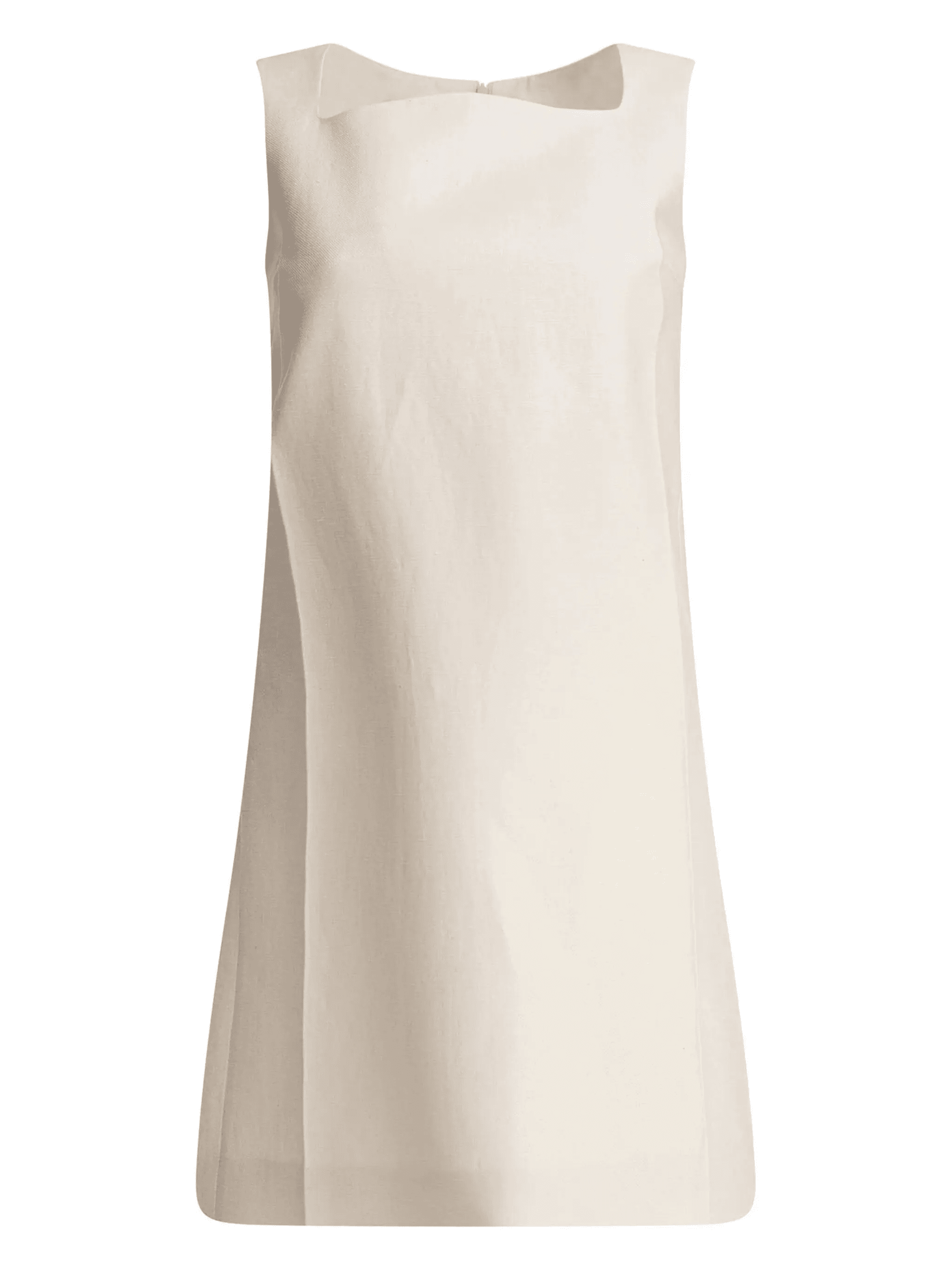 square-neck sleeveless dress - Image 1