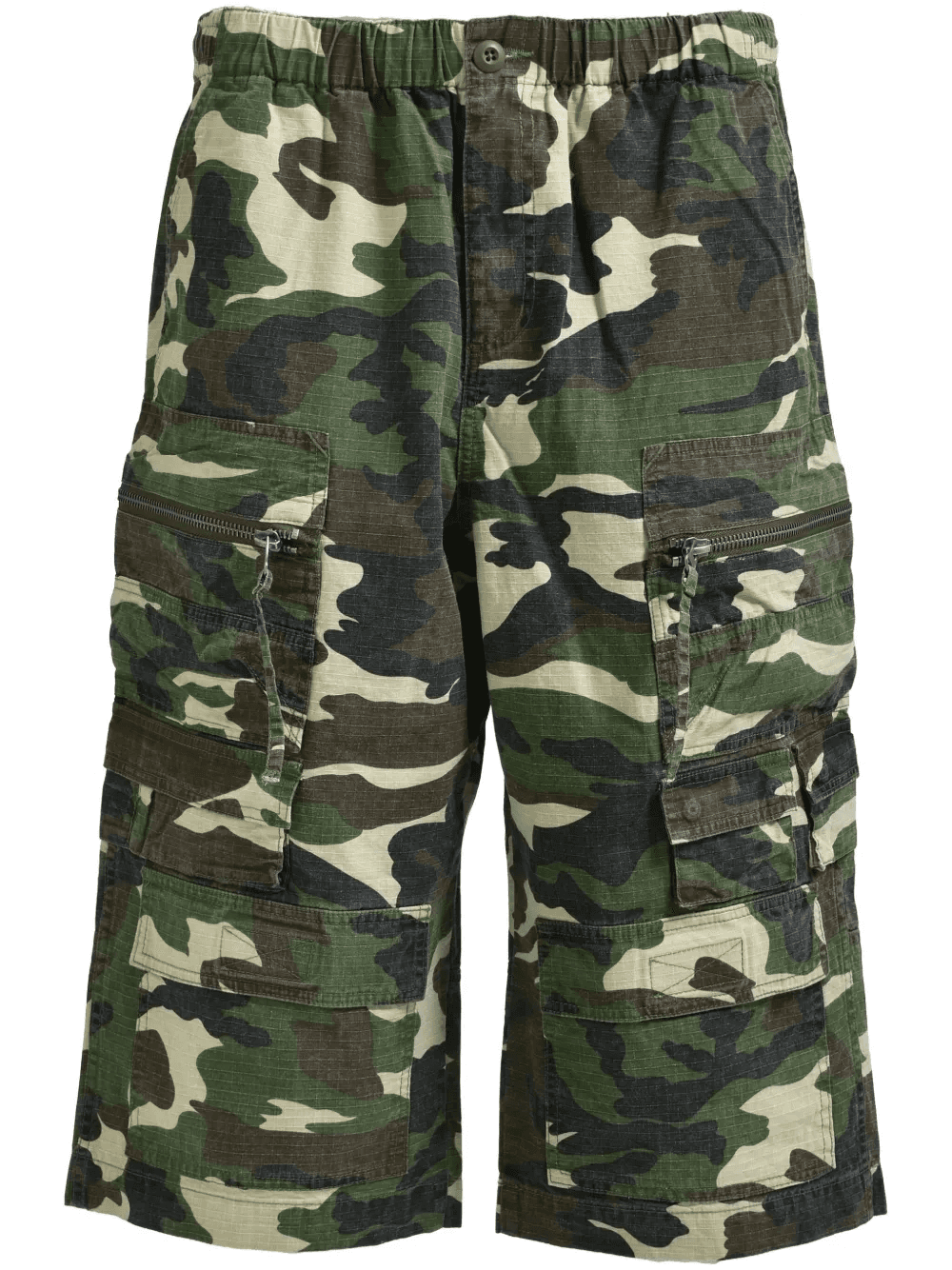 camouflage-print shorts - Image 1
