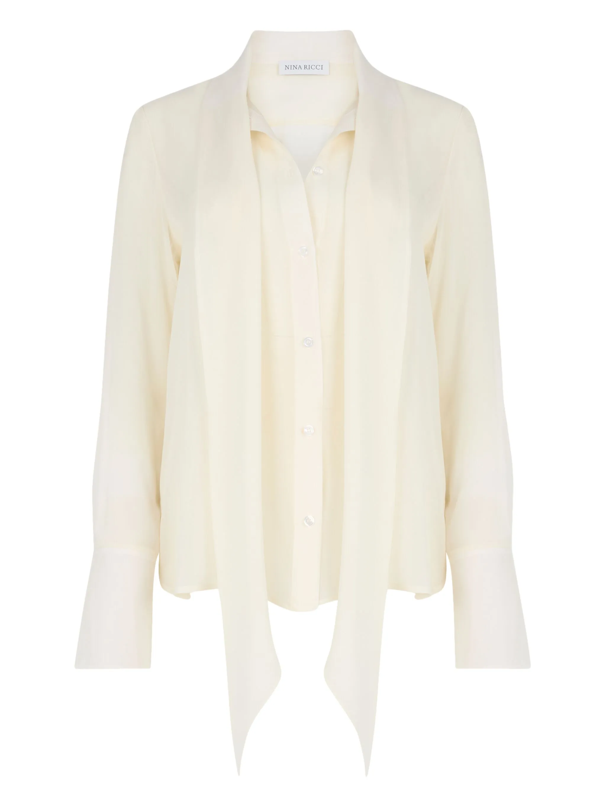 Lavalliere satin shirt - Image 1