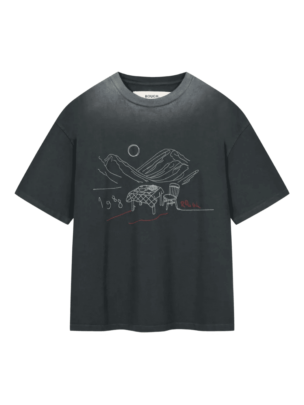 embroidered-logo T-shirt - Image 1
