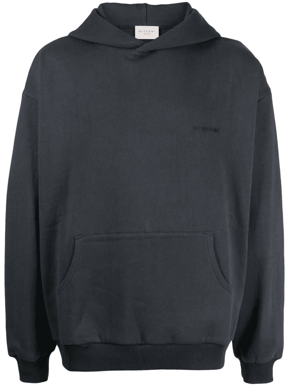 logo-plaque cotton hoodie - Image 1