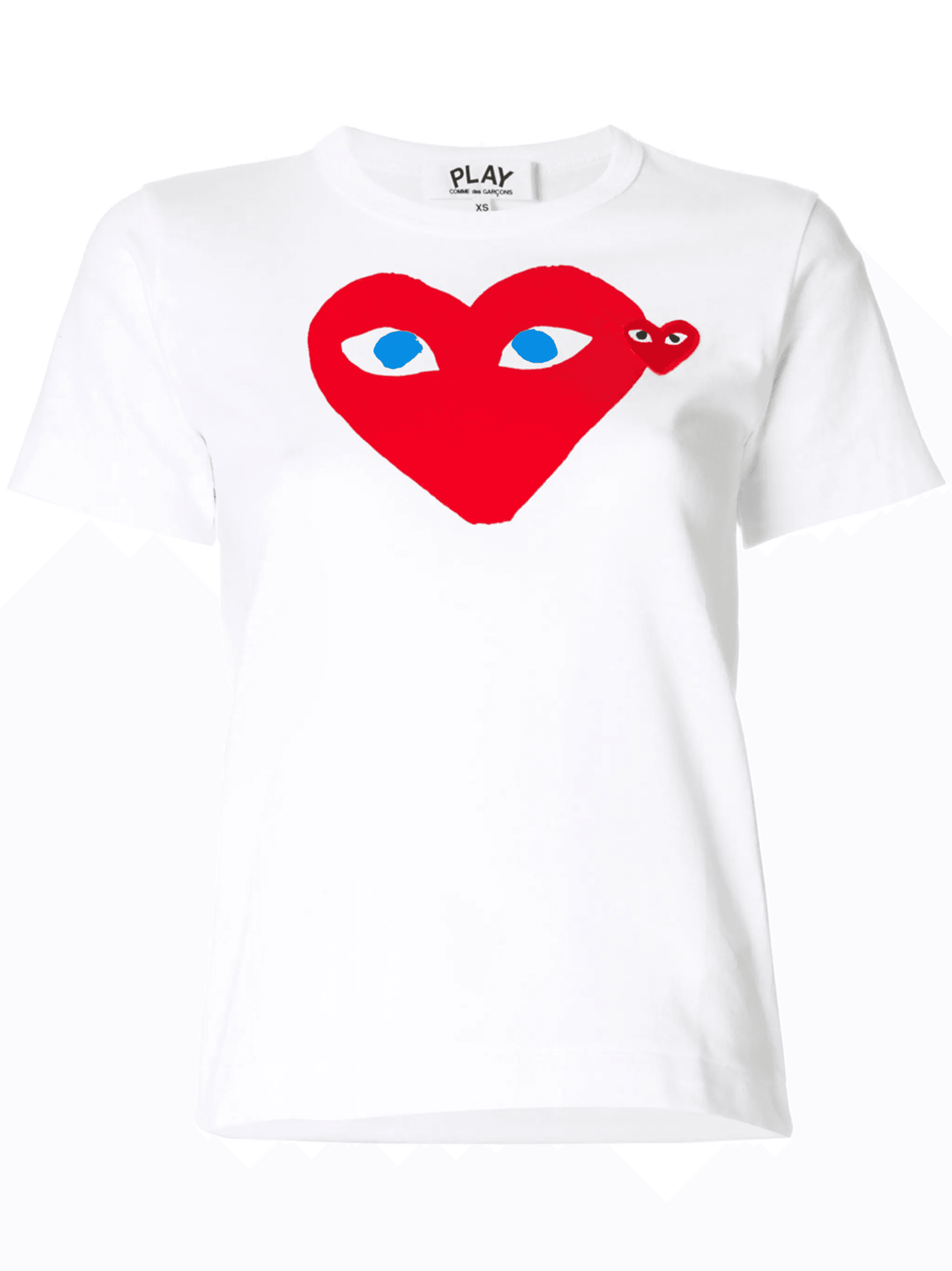 heart-print T-shirt - Image 1