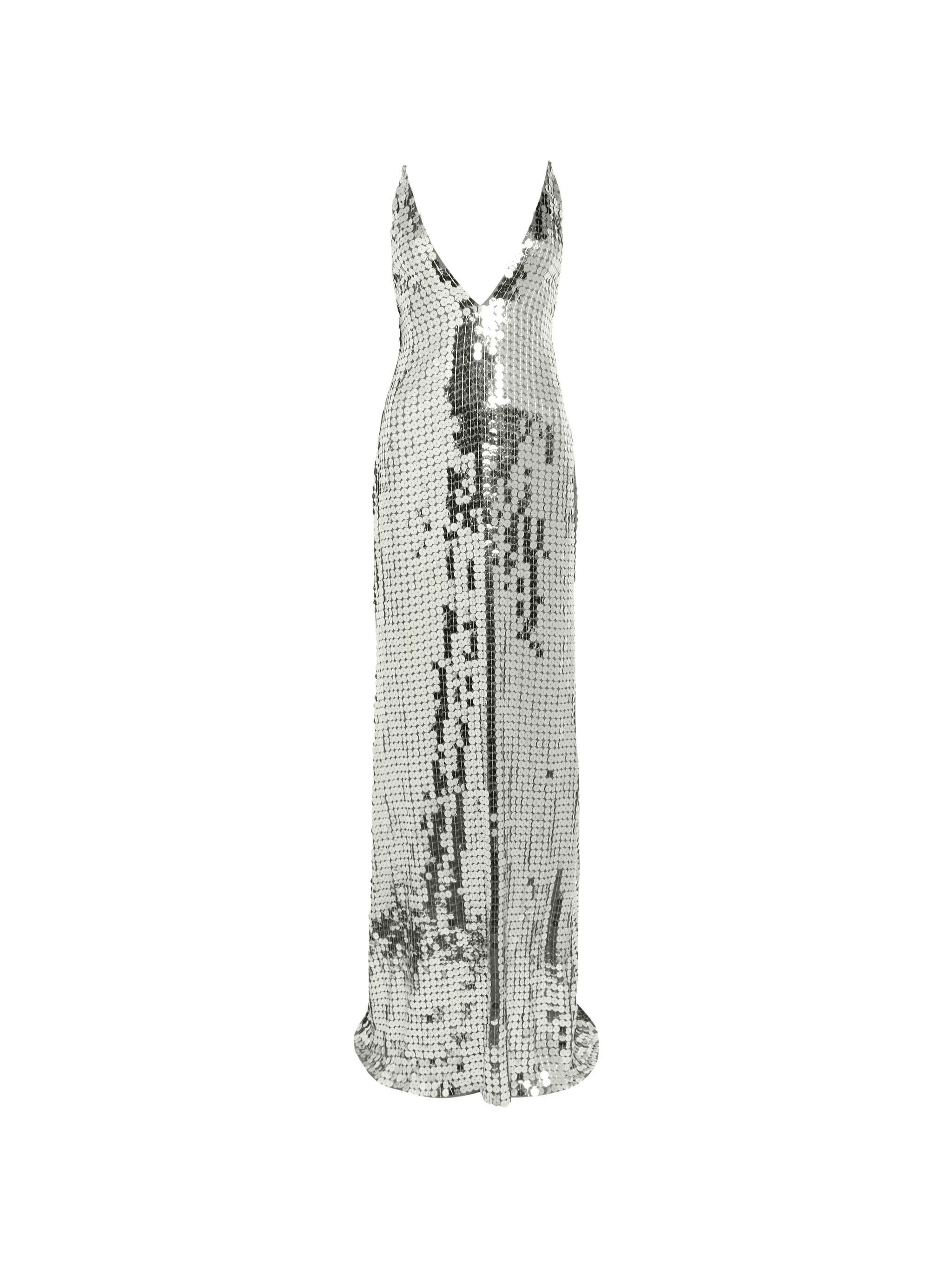 Claudie sequined V-neck gown - Image 1
