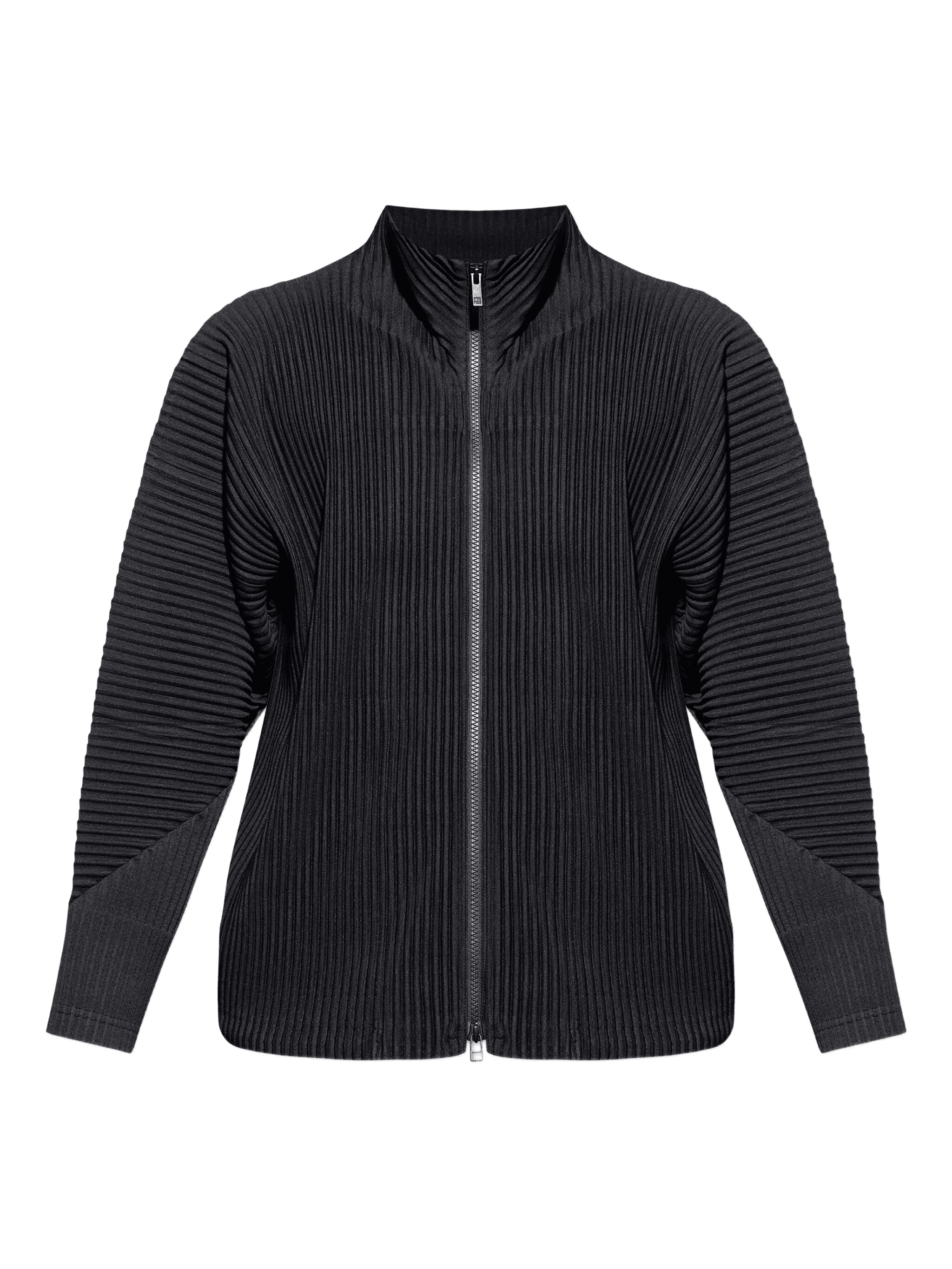 pleated zip-fastening jacket - Image 1
